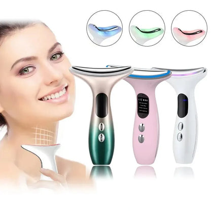 ✨LumiLift – EMS Face & Neck Sculpting Device with LED Glow Therapy